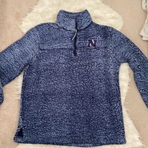 Navy Midshipmen Sherpa Fleece. Boxercraft Size M